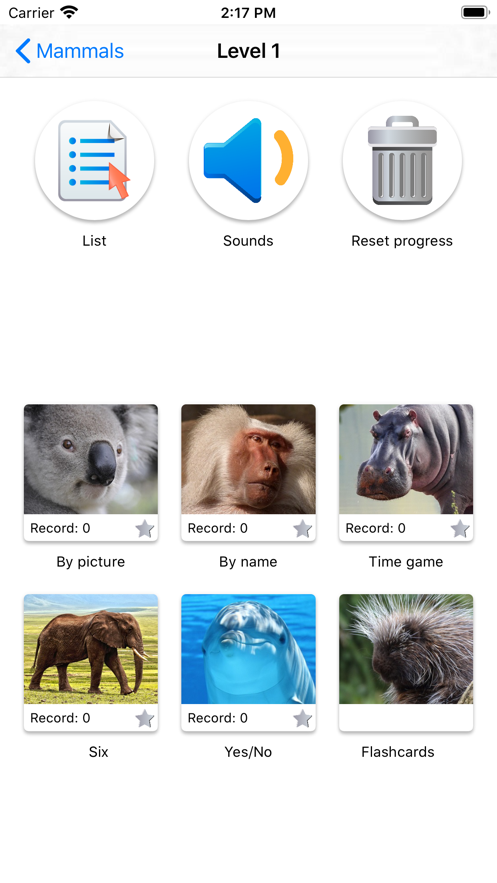 学习所有动物知识1