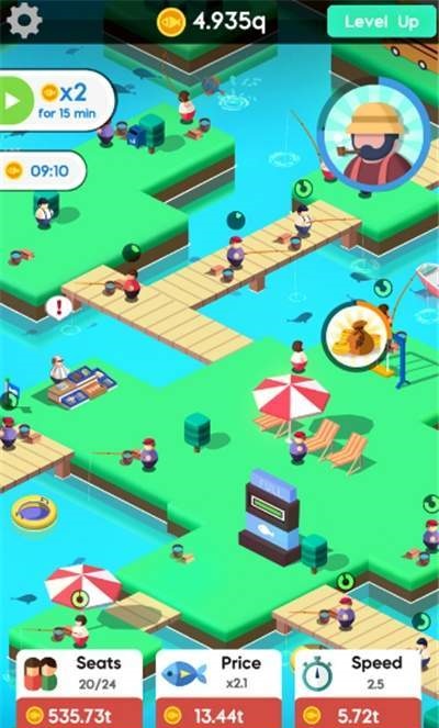 渔场大亨养鱼赚钱1