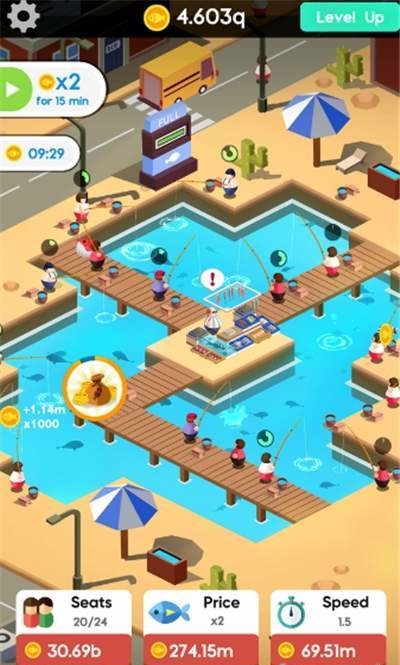 渔场大亨养鱼赚钱2