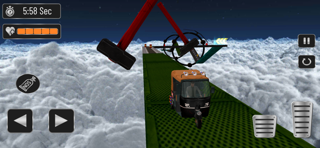 黄包车坡道特技竞速3D1