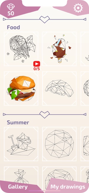 数字着色的颜色1