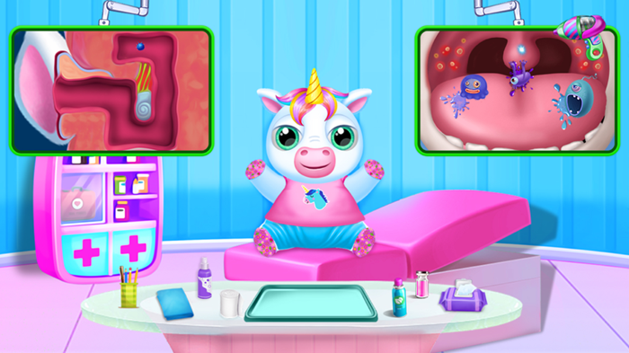 双胞胎宝宝独角兽日托0