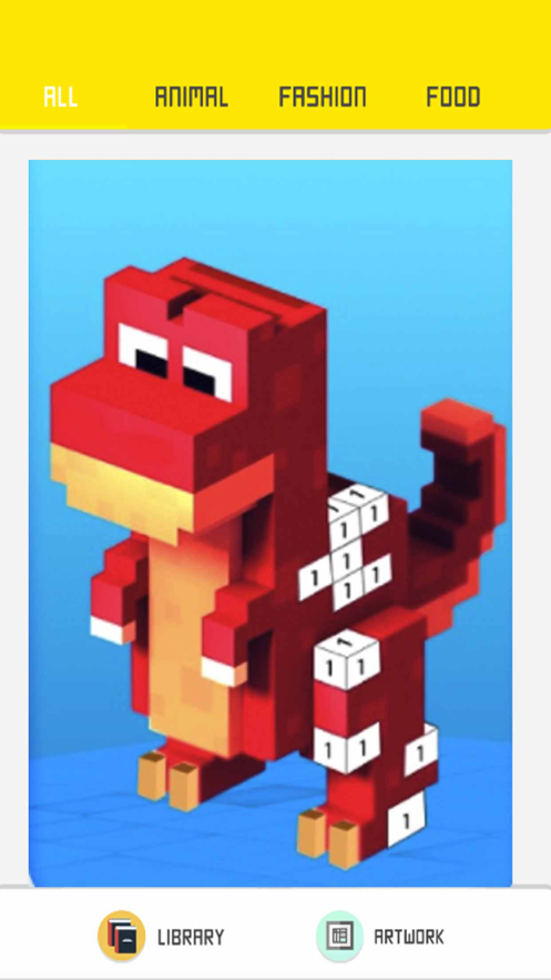 AR数字填色涂色3D绘画2