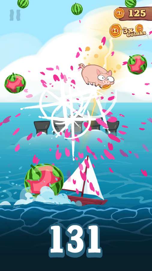 火腿要在甲板上0