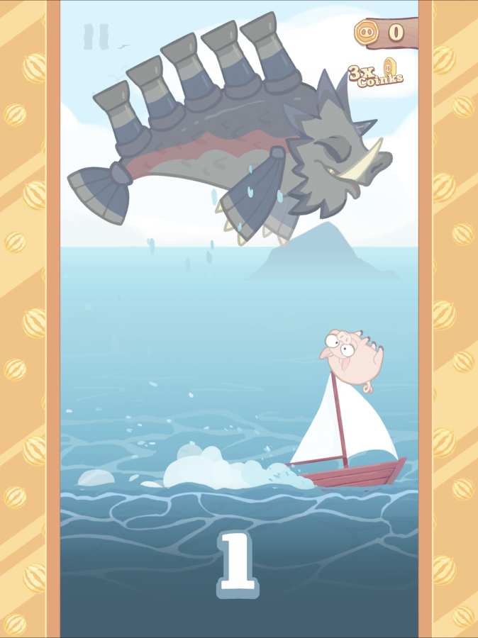 火腿要在甲板上2