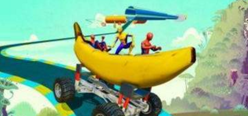 香蕉船赛车跑酷2