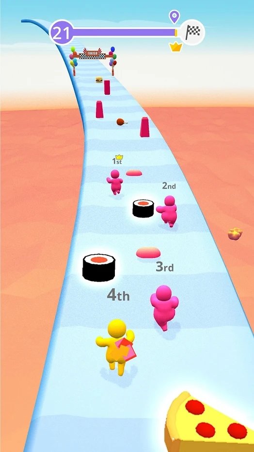 抖音小人往前冲1