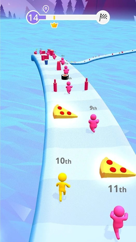 抖音小人往前冲2