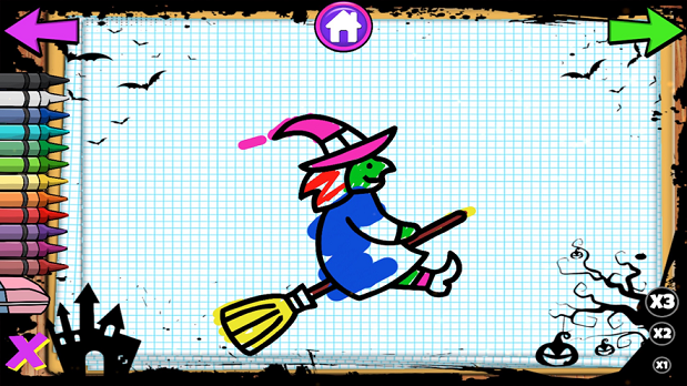 万圣节彩色物体小1