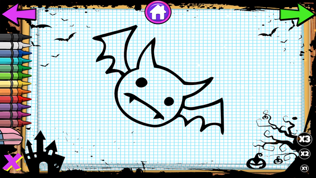 万圣节彩色物体小2