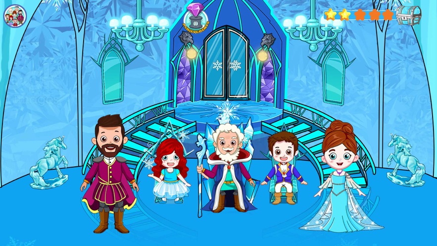 迷你镇冰公主土地1