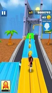 3D火车冲浪升级版2