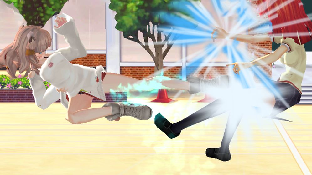 高中女生大决战0