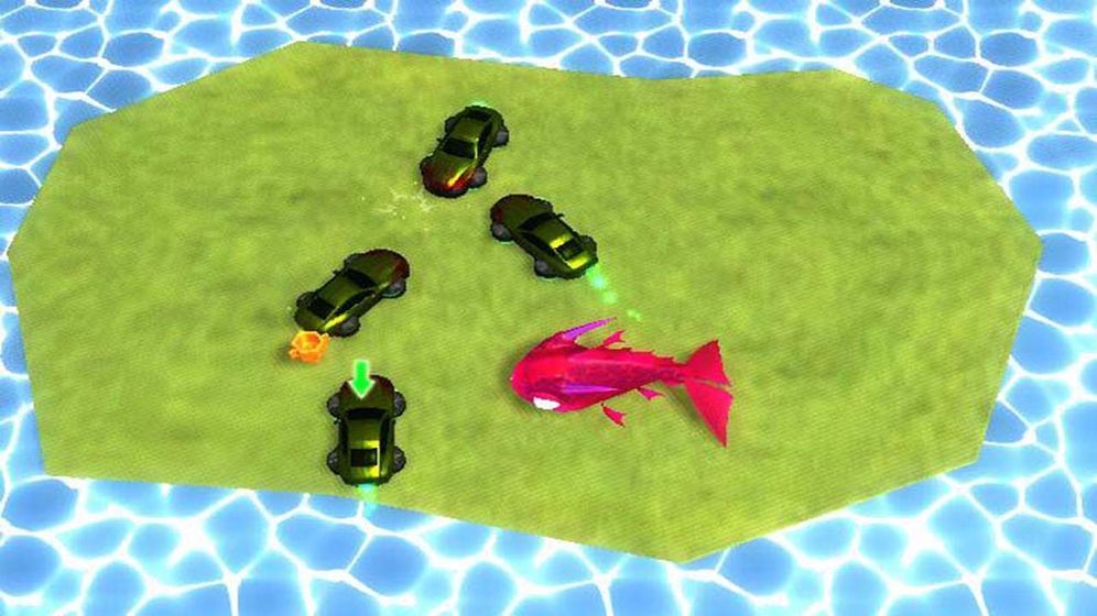 碰碰车绝地吃鸡A1