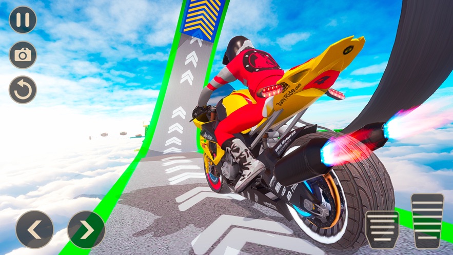 兆丰斜坡自行车特技2