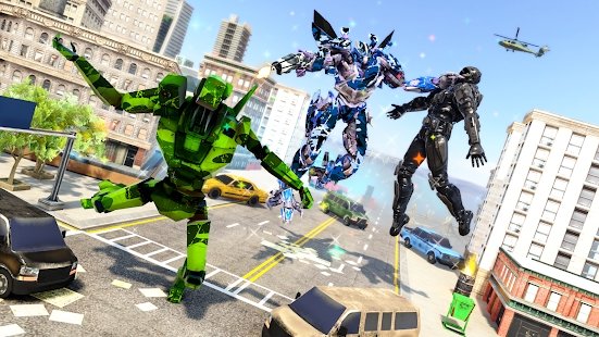 豪华轿车飞行机器人3