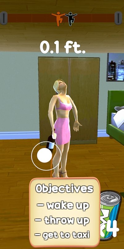 喝醉酒的白人女孩汉化版0