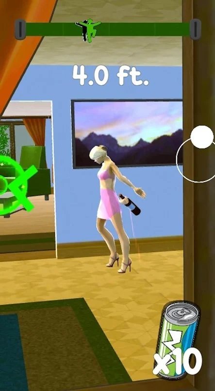 喝醉酒的白人女孩1