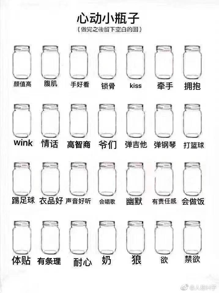 我的人格小瓶子测试0