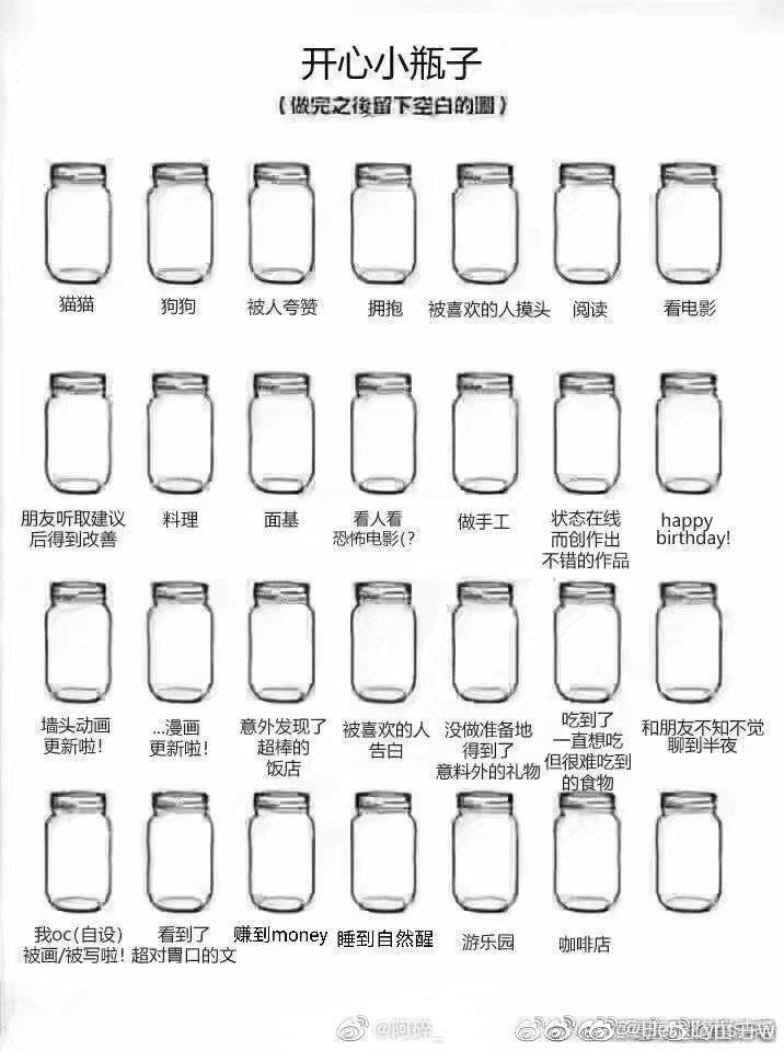 我的人格小瓶子测试2