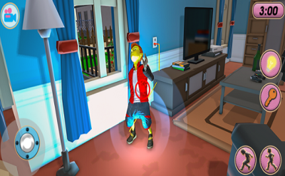 与家人和邻居恶作剧0