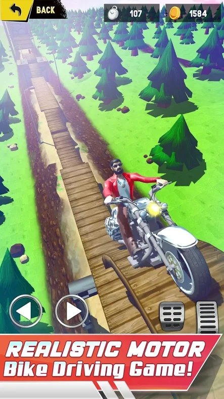 特技自行车骑士越野摩托车3D0