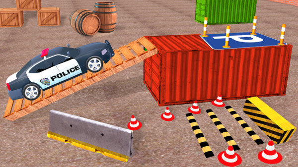 警车驾驶公园挑战赛0