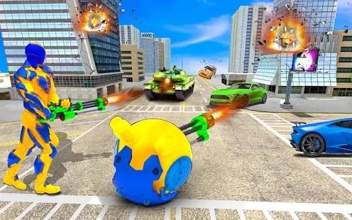 未来飞行机器人球变换0