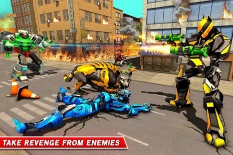 黑豹机器人变形2