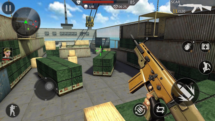 荒野和平堡垒派对刺激之夜1