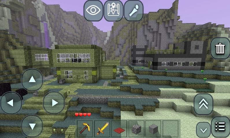 探索迷你世界建造房子2