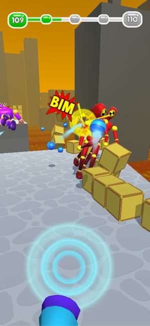 把它们全部击倒1