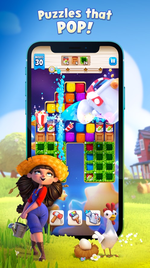 卡通农场消消乐1