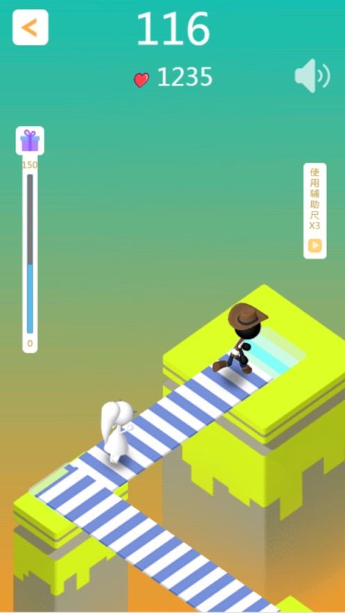 情侣跳跳板子英雄2