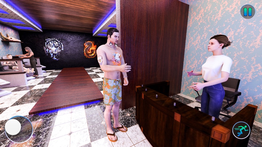 虚拟纹身艺术家的人体艺术1