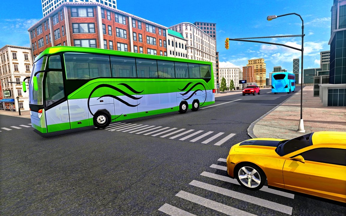 现代城市公交车驾驶模拟器汉化版0