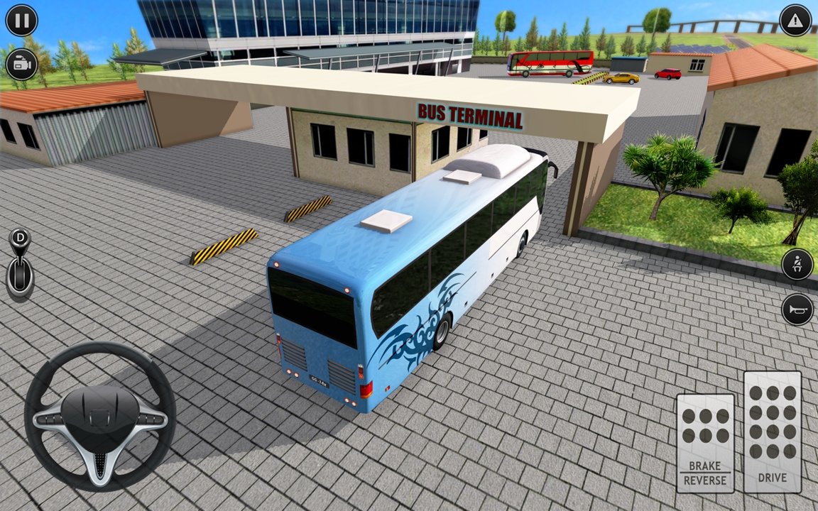 现代城市公交车驾驶模拟器汉化版1