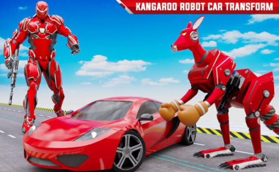 袋鼠机器人搏击1