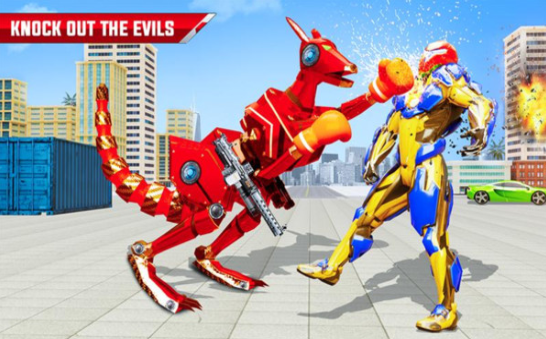 袋鼠机器人搏击2