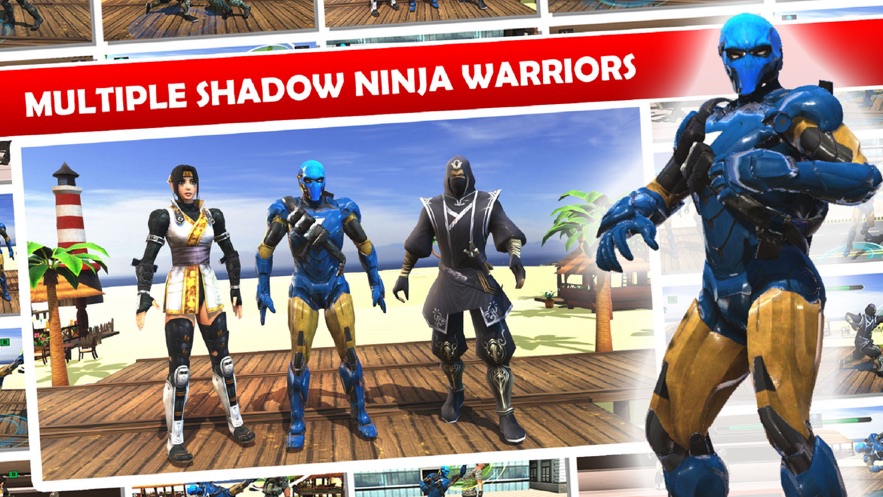 钢铁超级英雄忍者之战4