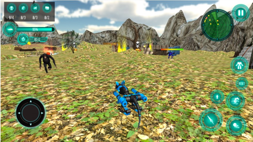 鼠机器人战争机甲战斗3