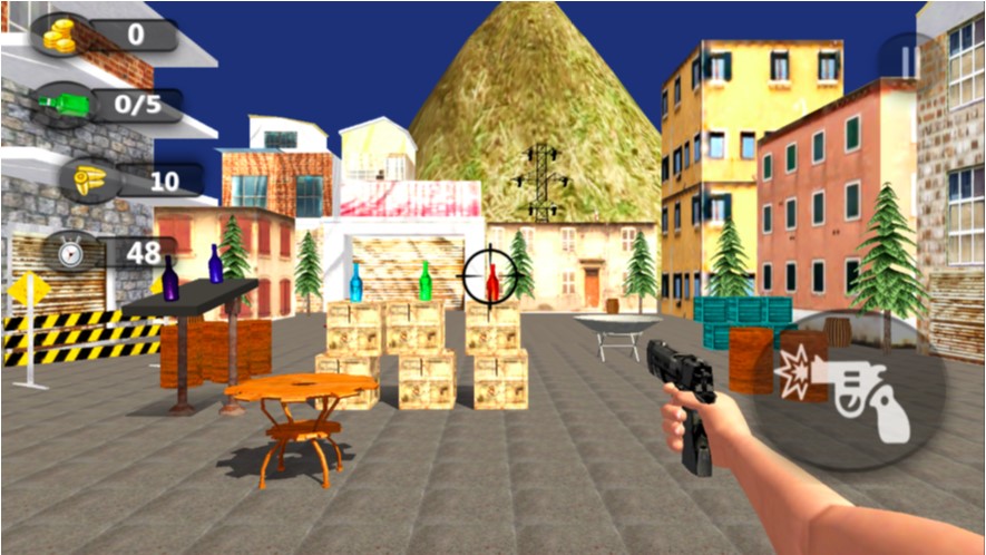 瓶子瞄准射击游戏0