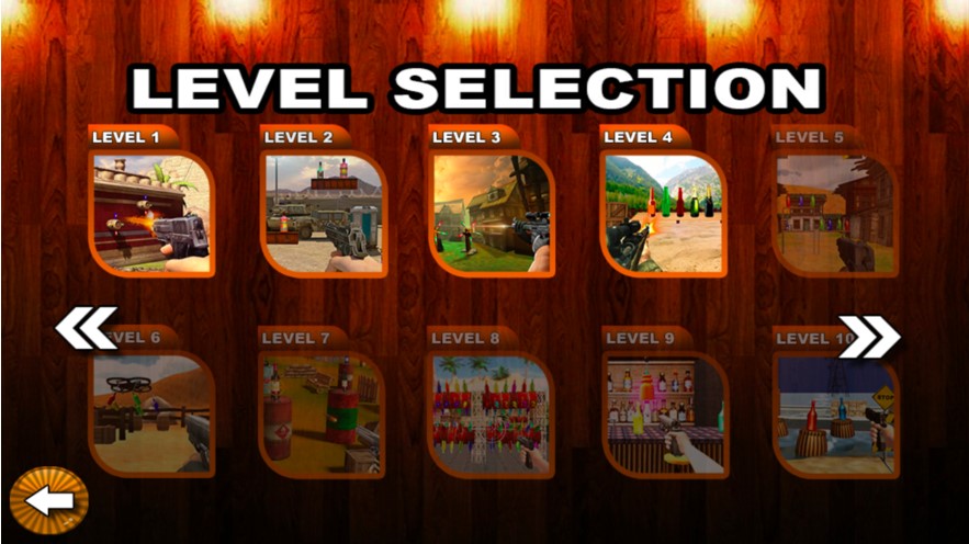 瓶子瞄准射击游戏1