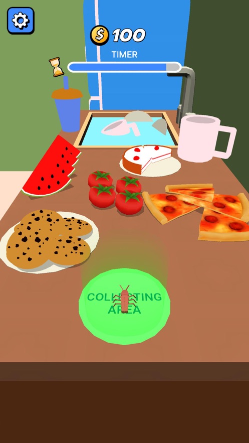 疯狂昆虫偷盗食物游戏1