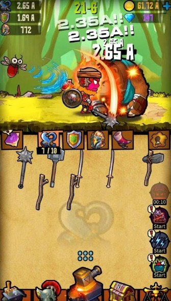 合并与伪造空闲武器大师3