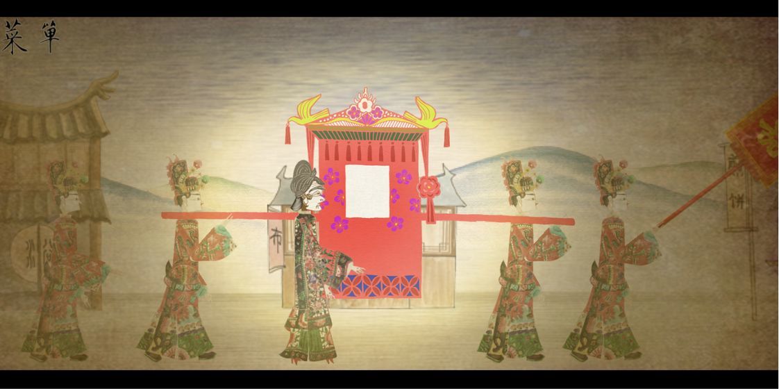 皮影京剧锁麟囊3