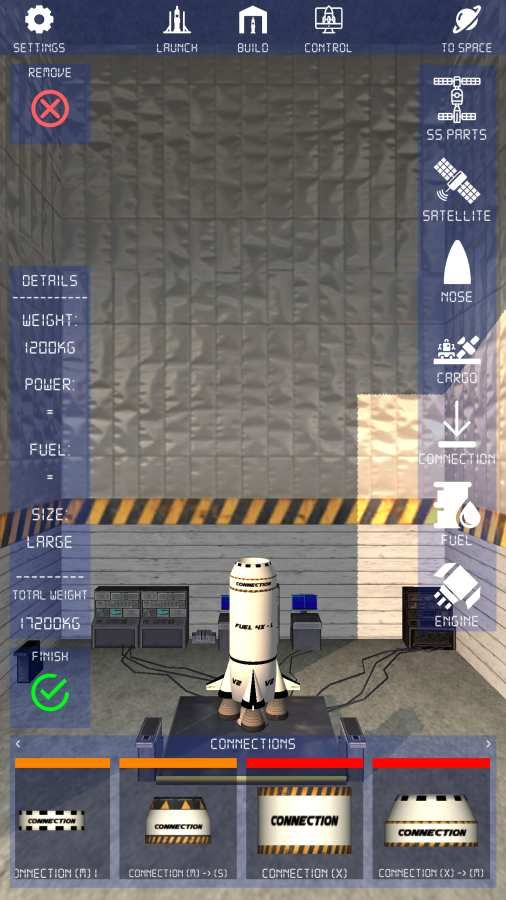 航天火箭探测模拟器0