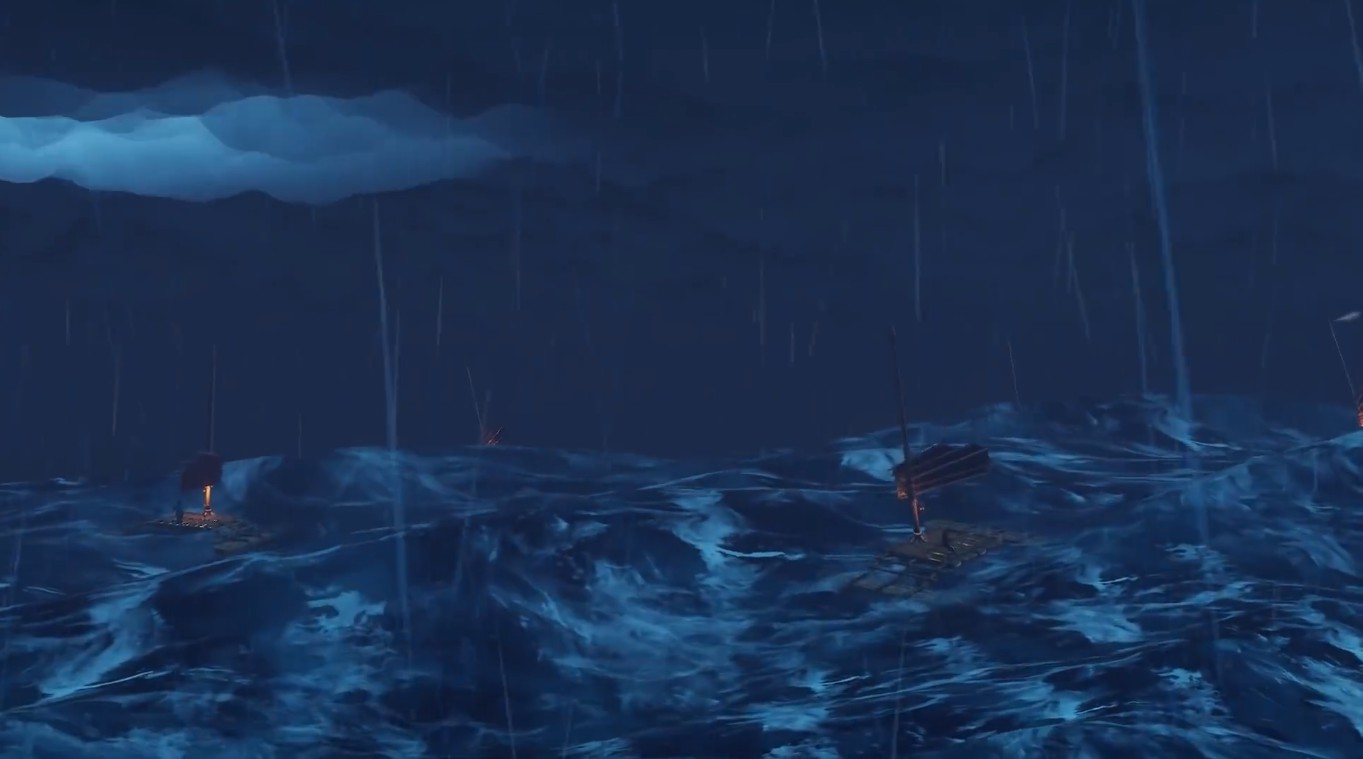 逆风而行面对风暴0