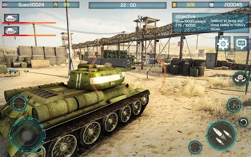 坦克战3D陆军战争机器中文版1