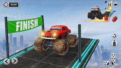 怪物卡车巨型匝道0